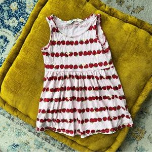 *Moving Sale* H&M Toddler / Little Girls Strawberry Pink Tank Shirt Dress